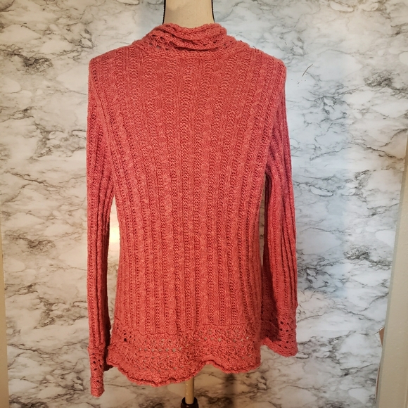 Pink chunky cardigan - Picture 2 of 2